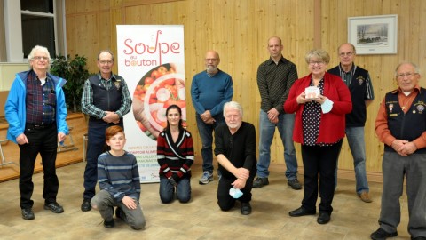 Retour en force de la guignolée de l’organisme Soupe au bouton 