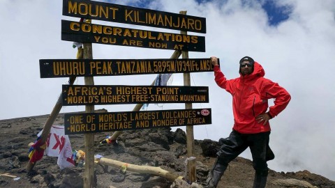 Martin Pagé fait l’ascension du Kilimandjaro