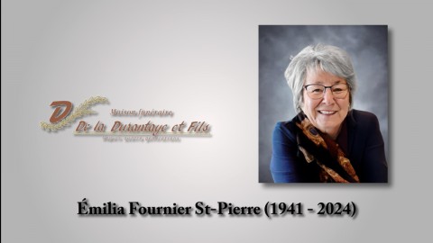 Émilia Fournier St-Pierre (1941 - 2024)