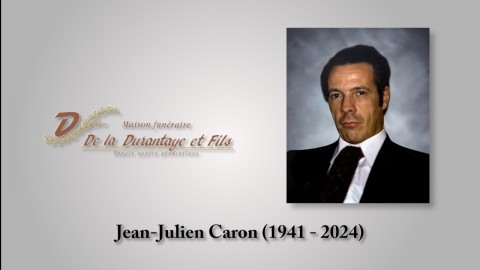 Jean-Julien Caron (1941 - 2024)