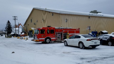 Un feu se déclare à l’Aréna de Montmagny