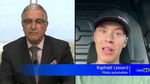 Entrevue - Raphaël Lessard, pilote automobile - 16 septembre 2024