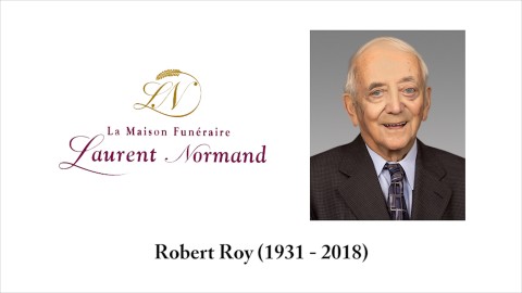 Robert Roy (1931 - 2018)