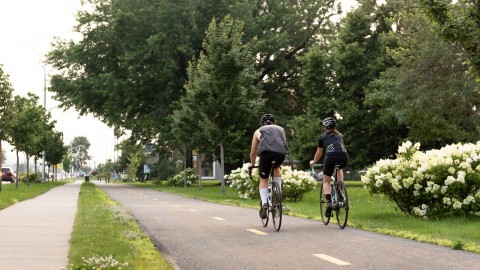 	            	La finalisation des travaux de la piste multifonctionnelle s’active sur le boulevard Taché Est à Montmagny.	            