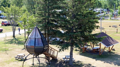 Nouvel hébergement disponible au Camping Pointe-aux-Oies de Montmagny