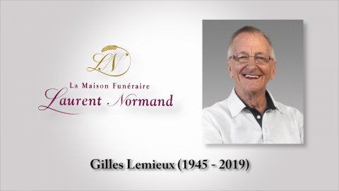 Gilles Lemieux (1945 - 2019)