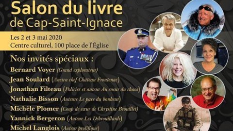 La troisième édition du Salon du livre de Cap-Saint-Ignace est annulée