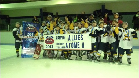 Les Alliés Montmagny-L'islet Atome A gagnants au Tournoi de Rimouski