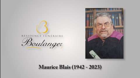 Maurice Blais (1942 - 2023)