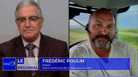 Entrevue - Frédéric Poulin, maire de Saint-Antoine-de-l'Isle-aux-Grues - 14 août 2025