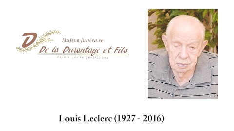Louis Leclerc (1927 - 2016)