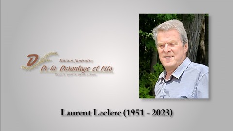 Laurent Leclerc (1951 - 2023)
