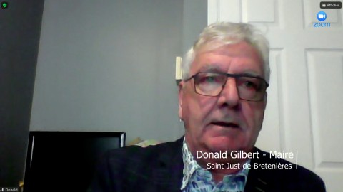 Entrevue - Donald Gilbert, maire de St-Just-de-Bretenières - 15 mars 2024