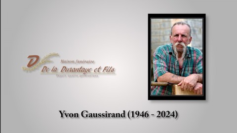 Yvon Gaussirand (1946 - 2024)