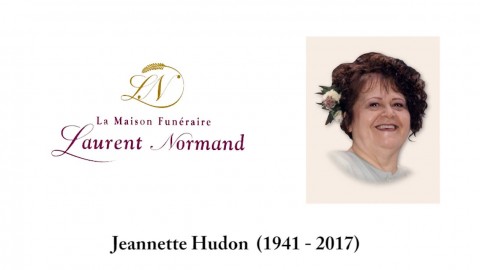Jeannette Hudon (1941 - 2017)