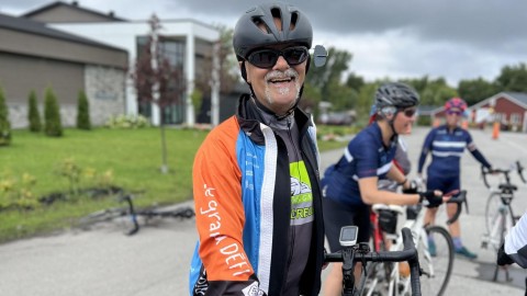  Mario Marcoux enfourche son vélo pour la cause : 220 km pour soutenir les patients en oncologie