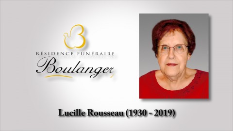 Lucille Rousseau (1930 - 2019)