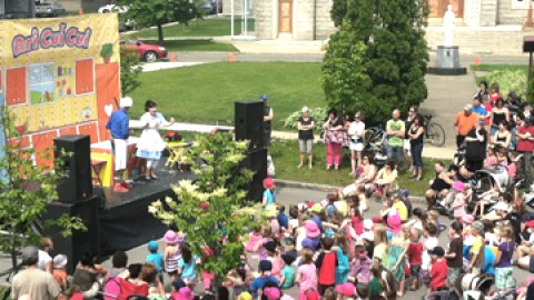 Fête du Canada à Montmagny - Les familles et le beau temps étaient au rendez-vous!