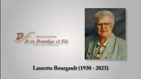 Laurette Bourgault (1930 - 2023)