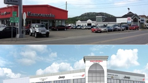 Kamouraska Chrysler investit 1.6 M$ et bâtit plus qu'une structure