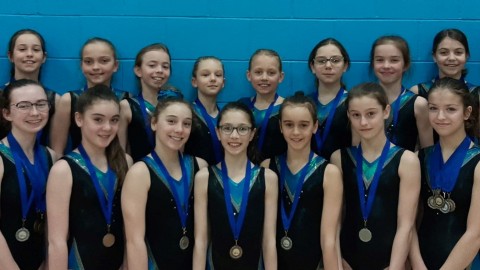 42 médailles remportées par des gymnastes de Magny-Gym!