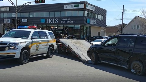 Collision à l’intersection du boulevard Taché et de l’avenue Sainte-Brigitte