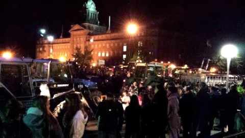 Manifestation pour la protection de la gestion de l'offre