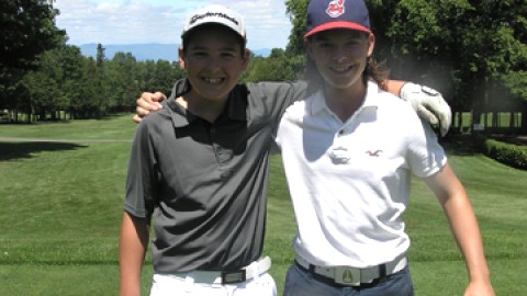 Deux jeunes juniors de club de golf Montmagny se distinguent