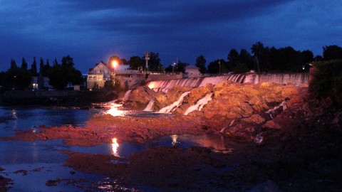 Mise en lumière des chutes du bassin de la rivière du Sud