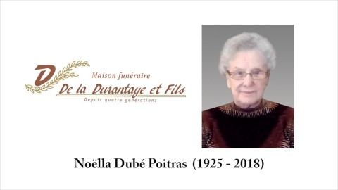 Noëlla Dubé Poitras  (1925 - 2018)