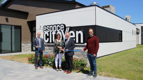 La Ville de Montmagny inaugure son tout nouveau Pavillon communautaire Espace citoyen