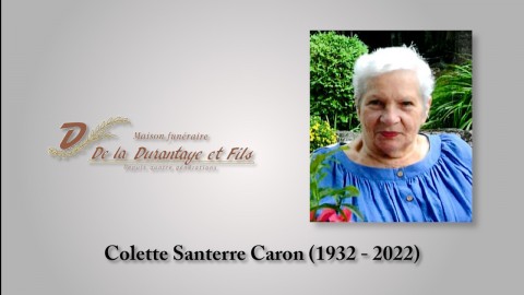 Colette Santerre Caron (1932 - 2022)