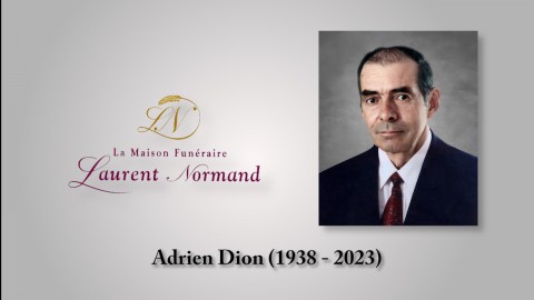 Adrien Dion (1938 - 2023)