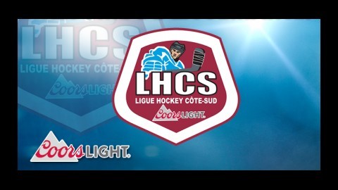 Horaire, série quart-de-finale 2022, Ligue de Hockey Côte-Sud Coors Light