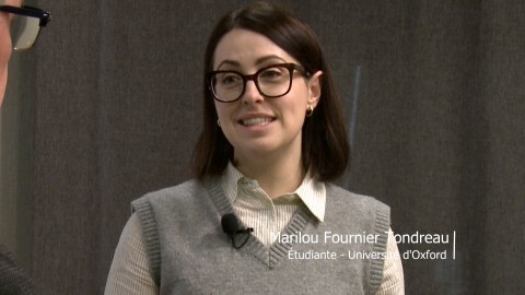 entrevue - Marilou Fournier Tondreau, étudiante à l'Université d'Oxford - 8 avril 2024