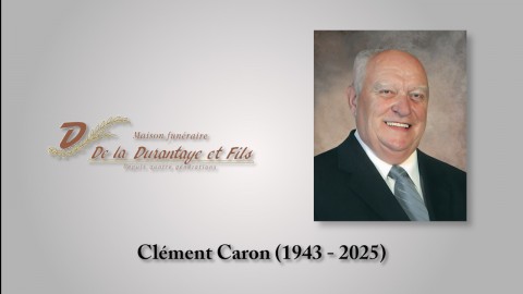 Clément Caron (1943 - 2025)