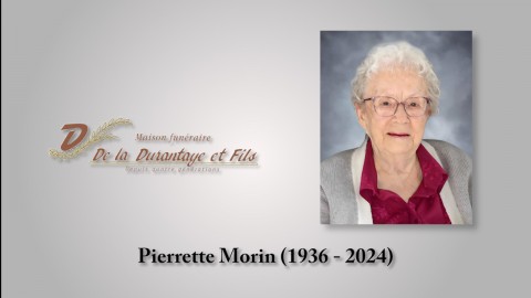 Pierrette Morin (1936 - 2024)
