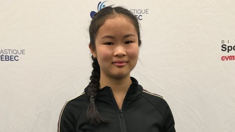 Gabrielle-Lee Gaudreau championne de sa division en gymnastique 