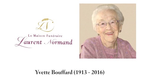 Yvette Bouffard (1913 -  2016)