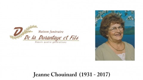 Jeanne Chouinard (1931 - 2017)