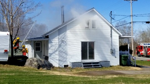 Début d’incendie à Montmagny