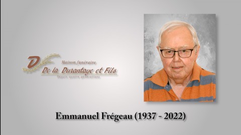 Emmanuel Frégeau (1937 - 2022)