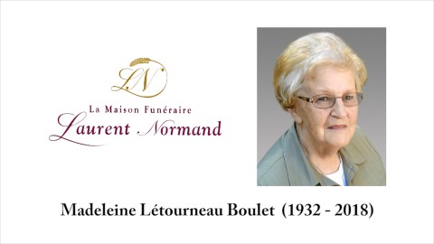 Madeleine Létourneau Boulet  (1932 - 2018)