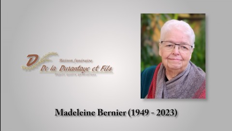 Madeleine Bernier (1949 - 2023)