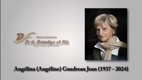 Angélina (Angéline) Gaudreau Jean (1937 - 2024)