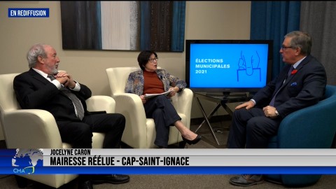 Entrevue - Jocelyne Caron, mairesse réélue de Cap-St-Ignace - 15 novembre 2021