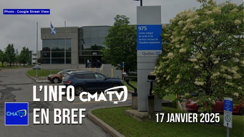 L'Info CMATV en bref du 17 janvier 2025