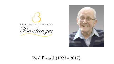 Réal Picard (1922 - 2017)