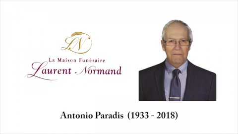 Antonio Paradis (1933 - 2018)