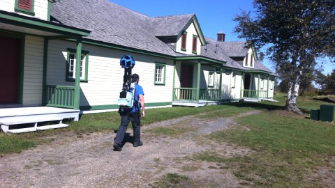 Google Street View à Grosse-Île